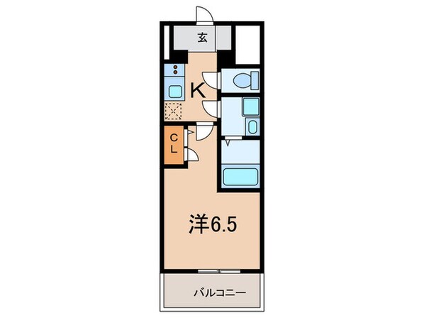 レーヴメゾン尼崎昭和通の物件間取画像